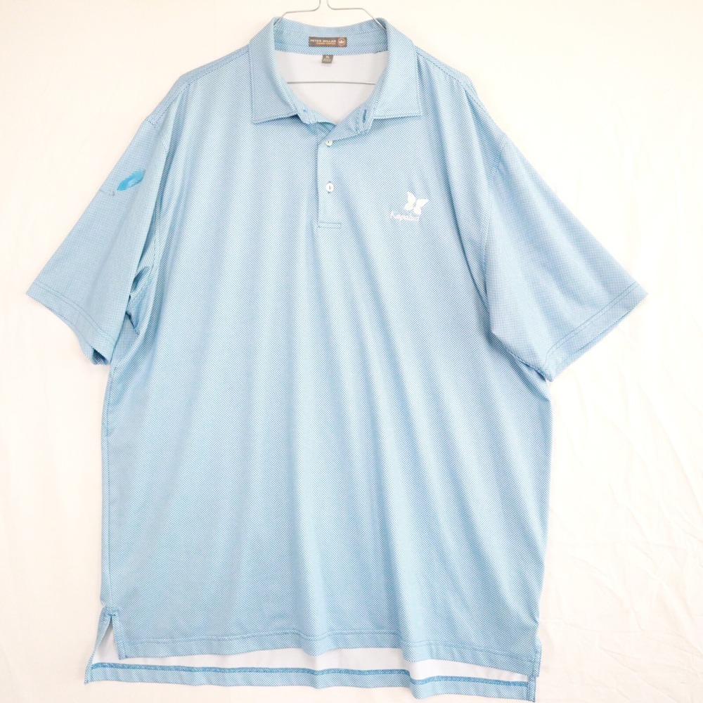 Peter Millar Polo Shirt Mens XL Summer Comfort Short Sleeve‎ Kapalua Golf Hawaii